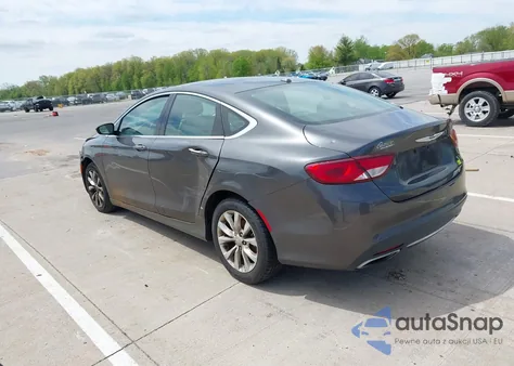 2015 Chrysler 200 C from USA, damaged, VIN 1C3CCCCG2FN517377